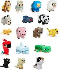 Official Minecraft Happy Explorer 6 Ocelot Wolf Dolphin Pillager Cat 34 Designs Minecraft Toys Minecraft Crafts Creeper Minecraft