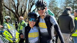 Los ciclistas del AC La Herradura Serena Van de Vorm Peñalver y Félix  Aranda Ruiz suben al podio en Cabra (Córdoba)