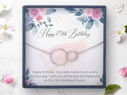Birthday Gifts For 75 Year Old Woman Pin On Personalized Jewelry Gifts