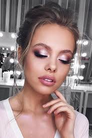 30 Beach Wedding Makeup Chic Ideas In 2020 Pink Makeup Pink Smokey Eye Beach Wedding Makeup