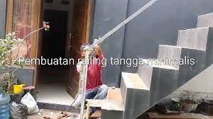 Full proses mengukur sampai pemasangan railing tangga cantik dan balkon minimalis yang super keren. Proses Pembuatan Railing Tangga Cepat Dan Praktis Pagarjogja Youtube