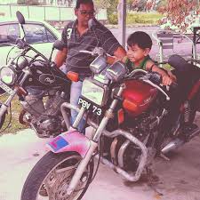 Rakaman yg sempat diambil semasa latihan untuk mengambil. Lesen Motor B Full