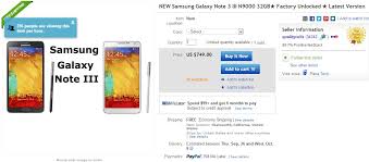 Check out microsoft's samsung galaxy note 10+ deal and save $300 today on an unlocked 512gb galaxy note 10+. Unlocked Octa Core Galaxy Note 3 Sm N9000 On Ebay Daily Deals For 749 In The Us Sammobile Sammobile