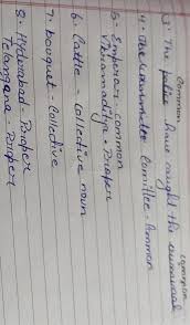 Identify The Nouns In The Following Sentences Then Write If They Are Proper P Common Brainly In