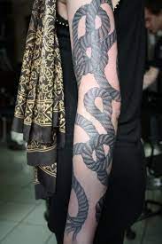 Rope Sleeve Tattoo Art Rope Tattoo Tattoos Ink Tattoo