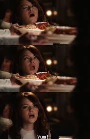 Easy A The Face I Make Just About Every Time I Find A New Food To Make On Pinterest Laugh Emma Stone Friday Humor
