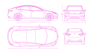 Read reviews, browse our car inventory, and more. Tesla Model 3 Dimensions Drawings Dimensions Com