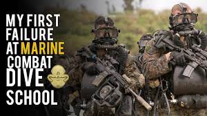 My First Failure At Marine Combat Dive School Youtube Marine Recon Marine Us Marine Corps