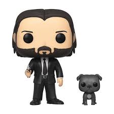 Shop Art Online John Wick With Dog Pop Vinyl Figure And Buddy Dog Pop Vinyl Figures Pop Vinyl Figures
