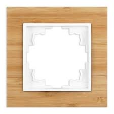 Vypínač ELHARD VERA WOODS č.1 matná bílá