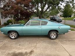 Image result for Dark Green 1967 Barracuda