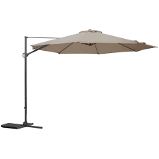Mallorca 3 5m Brown Taupe Overhanging Parasol Rooms Diy At B Q Overhanging Parasol Parasol Diy Parasol