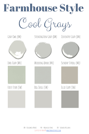 Shoreline is the most soothing, soft gray. The Best Cool Gray Paint Colors Hammers N Hugs