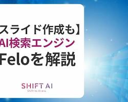 フェロの画面で文章が要約されている様子の画像