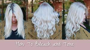 Bleaching hair at home is very risky, cautions kristen fleming, color director at 3rd coast salon in chicago. How To Bleach And Tone Level 10 Hair Youtube