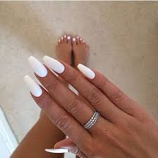 Matte White Summer Nails Miladies Net White Acrylic Nails Fall Acrylic Nails Best Acrylic Nails
