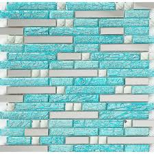 3,144 blue glass backsplash tile products are offered for sale by suppliers on alibaba.com, of which mosaics accounts for 32%, tiles accounts for 1%. Blue Glass Tile Silver Stainless Steel Crystal Backsplash Mosaic