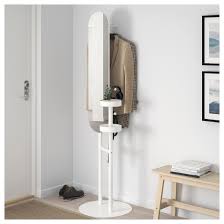 Lierskogen Valet Stand With Mirror White Ikea Miroir Blanc Nettoyer Vitres Ikea