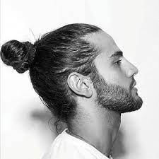 Japanese Male Hairstyles Samurai Man Bun Hair Hairstylesmen Japanese Hairstyle Long Hair Styles Men Japanese Men Hairstyle