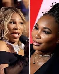 AWAY FROM GYMNASTICS: Serena Williams makes her feelings known