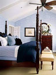Authentic Coastal Style Blue Master Bedroom Colonial Bedroom Remodel Bedroom