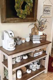 I painted the table with two coats of annie sloan chalk paint®. Coffee Lovers See 20 Creative Ideas To Decorate Your Home Coffee Bar