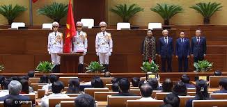 Quốc hội cũng bấm nút thông qua nghị quyết bầu chủ tịch quốc hội. Tan Chá»§ Tá»‹ch Quá»'c Há»™i VÆ°Æ¡ng Ä'inh Huá»‡ Tuyen Thá»‡ Nháº­m Chá»©c Vov Vn