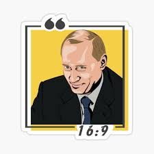 Alexej nawalny ist in einem russischen straflager und befindet sich in sehr schlechtem gesundheitlichen zustandfoto: Vladimir Putin Meme Stickers Redbubble