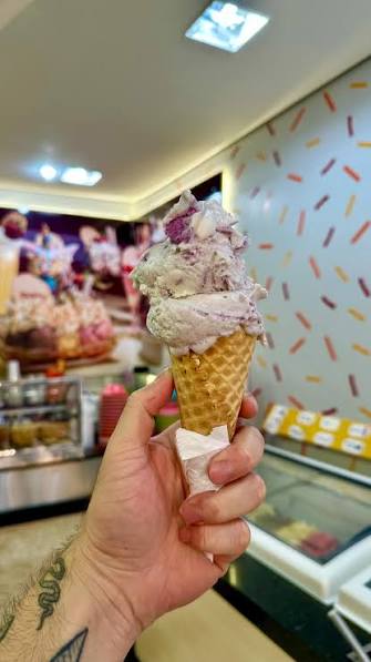 Sagu com creme é gostoso, sorvete é uma delicia!, Sorvete de Sagu com Creme é uma maravilha! 🥰