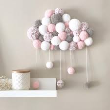 Poomcloud Enfant Poomcloud Pompons Machen Kleinkind Madchen Zimmer Baby Diy