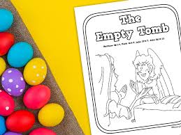 Drawing and coloring activities is fun past time for kids of all ages also to enjoy. The Empty Tomb Printable Coloring Page Ministryark