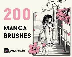 Brush manga