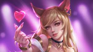 Bản thân mình cũng là một người thích chơi game, đặc biệt là liên minh huyền thoại. Ahri League Of Legends Hd Wallpaper Hintergrund 1920x1080