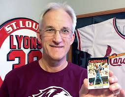 CARDED, FINALLY: After 35 years, Alton's Bill Lyons gets his Cardinal  baseball card, reflects