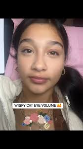 Wispy cat eye { Volume) #eyelashes #lasheslasheslashes #volumelashes