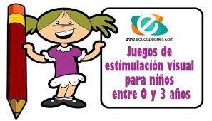 Juegos De Estimulacion Visual Para Ninos Entre 0 Y 3 Anos Estimulacion Visual Estimulacion Cognitiva Ninos Educacion Emocional Infantil