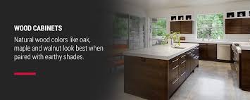 Look for beige colors that have similar tones to your oak cabinets. How To Choose The Right Wall Color To Match Kitchen Cabinets