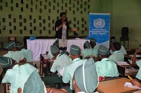 An outreach activity was held at Command Secondary School Ipaja, Lagos to  brief students on the Sustainable Development Goals (SDGs), the work of the  UN and human rights. The students were enjoined