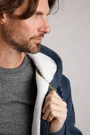 Camborne Borg Lined Full Zip Hoodie Navy