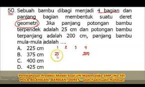 Rumus deret geometri untuk mencari dan menghitung sn dan un beserta pemabahasannya. Contoh Soal Cerita Deret Geometri Dalam Kehidupan Sehari Hari Contoh Soal Terbaru