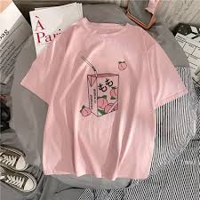 Looking for anime aesthetic white? Cartoon Peach Juice Japanese Aesthetic Grunge T Shirt Harajuku Cute Kawaii Pink Summer Casual Tumblr Outfit Fashion Women Tops Buy Cartoon Peach Juice Japanese Aesthetic Grunge T Shirt Harajuku Cute Kawaii Pink Summer