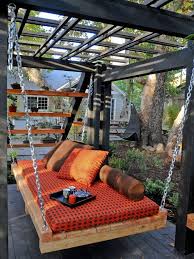 Outdoor Lounging Spaces Daybeds Hammocks Canopies And More Page 16 Outdoors Home Garden Televi Pallet Furniture Outdoor Outdoor Living Outdoor Rooms
