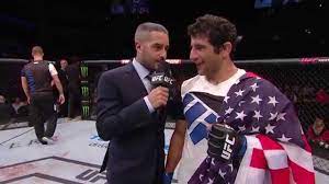 Beneil dariush is an iranian lightweight fighter currently signed to the ufc. Fight Night Nashville Beneil Dariush Octagon Interview Youtube