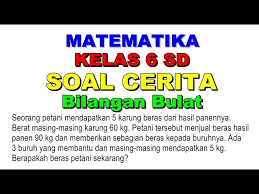 Soal cerita bilangan bulat kls 6. Matematika 6 Sd Soal Cerita Tentang Penerapan Bilangan Bulat Youtube