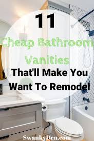 Bathroom vanities cost $300 to $3,800. Cheap Bathroom Vanities Under 200 Cheap Bathroom Vanities Cheap Bathrooms Rustic Bathroom
