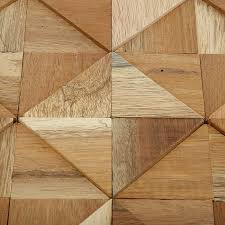 Triad Wood Mosaic Wall Panel – Articture