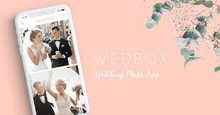 Keep your wedding at your fingertips with a mobile app to match your wedding website. Wedding Photo App 1 Wedbox Simple Beautiful