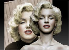 Marilyn Monroe Photorealistic 3d Model 3d Print Model Marilyn Monroe Print Models 3d Model