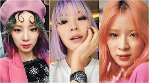 Không nghi ngờ gì nữa Irene Kim chính là cô nàng chịu khó đổi màu tóc nhất  làng mẫu xứ kim chi