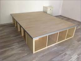 This Is How I Made A Waterbed Frame From Ikea Kallax Ikea Hackers Diy Storage Bed Diy Bedroom Storage Waterbed Frame